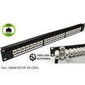 Electriduct Electriduct Keystone Patch Panels QWM-ED-PP-24-CAT6